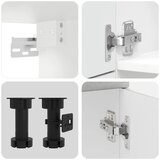 7-dijelni set kuhinjskih ormarića Lucca konstruiranog drva | Shoptok.si
