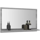  Kupaonsko ogledalo boja sivog hrasta 60 x 10,5x 37 cm drveno | shoptok.hr