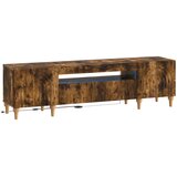  LED TV kabinet Dimljeni hrast Konstruirano drvo | shoptok.hr