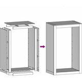  Stalak za drva za ogrjev zeleni 60x40x100 cm čelični | shoptok.hr