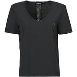 Desigual Majice s kratkimi rokavi TS_DAMASCO Črna | Shoptok.si