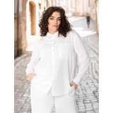 Sinsay Košulja s mješavinom lana PLUS SIZE | shoptok.hr