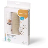 BabyOno Tetra plenice Muslin Medo v avtu, bež | Shoptok.si