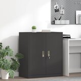 Ormarić za pohranu Crna 80 x 40 x 90 cm Čelik Cijene