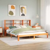 vidaXL Krevet s regalom za knjige bez madraca 180x200 cm od borovine Cijene