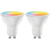  Komplet 2x LED RGBW prigušiva sijalica MESH Smart GU10/6,5W/230V 2700-6500K - Aigostar Cene