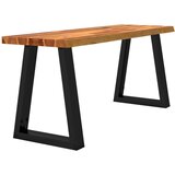  Klupa sa živim rubom 110 cm od masivnog bagremovog drva | Eponuda.ba