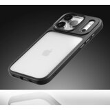 Rock Guard Lens Protection Series maskica za iPhone 17 Pro prozirno-crna | shoptok.hr