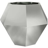 vidaXL Cvetlično korito 2 pcs srebrna 100 x 100 x 80 cm | Shoptok.si