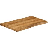 Stolna ploča 90x60x3,8 cm od masivnog drva manga sa živim rubom | shoptok.hr
