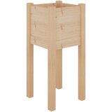Maison Chic Vrtno cvetlično korito - Cvetlični Lonec 31x31x70 cm trdna borovina, (21789627) Cene