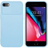 Cadorabo Ohišje, združljiv z Apple v Bonbon Light Blue - Zaščitni pokrov, narejen iz fleksibilnega silikona TPU in z zaščito pred kamero, (20591236) Cene