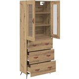  Kuhinjski ormarić Kabinet 2 pcs Umjetnički hrast Konstruirano drvo | shoptok.hr