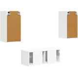  Set TV komoda Zidne 6 pcs Bijelo Konstruirano drvo | shoptok.hr