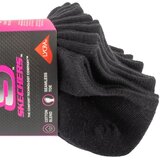 Skechers Dječje Pamučne Čarape 6 Parova - Crne | shoptok.hr