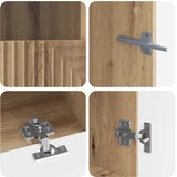  3-dijelni LED TV kabinet Hrast artisan Konstruirano drvo | shoptok.hr
