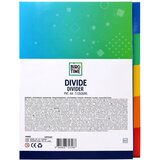 Biro time Divide, pregradni listovi, pvc, A4, miks, 5K | Eponuda.com