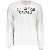 Cavalli Class SWEATSHIRT WITHOUT ZIP MAN WHITE Cene
