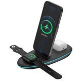 RIXUS RXWC43 3 in 1 Foldable Wireless Charger Station | shoptok.hr