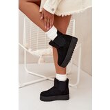 Boto Women's Snow Boots With Elastic Insert Black Kiora | ePonuda.com