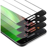 Cadorabo 3x Celozaslonska zaščitna folija, združljiva z Samsung Galaxy J3 PRO - Zaščitna folija v transparentno s čarno - 3-pack Kaljeno steklo za zaščito zaslona s trdoto 9H in 3D dotikom, (20553257) Cene