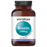 Viridian Nutrition Biotin Viridian, 2500µg (90 kapsul)