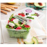  SET 3/1 PLASTIČNE POSUDE FRESH CONTAINER KVADRATNI 1L SNIPS | shoptok.hr