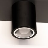 SPOT svetiljka JUPITER 1xE27/20W/230V, prečnik 9,8 cm, crna | Eponuda.com