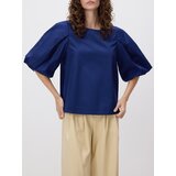 Reserved Pamučna bluza - mornarsko plava | shoptok.hr