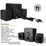 Kisonli zvučnik U-3000BT 2.1 Bluetooth crni | Eponuda.com