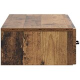 Stolna montirana na zid Staro drvo 87 5 x 34 5 x 17 cm - Staro drvo 87 5 cm | shoptok.hr
