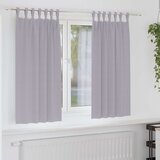  Zavjese za blackout s prstenovima 2 kom. Metalna Siva Poliester | shoptok.hr