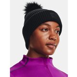 Under Armour Beanie UA Halftime Ribbed Pom-BLK - Women Cene