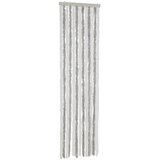  Zastor protiv muha svjetlosivi i bijeli 56x200 cm od šenila | shoptok.hr