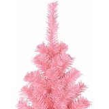  Božićno drvce s 300 LED svjetlima Ružičasta 180 cm PVC | shoptok.hr