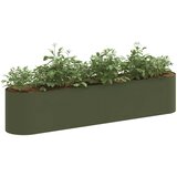  Povišeni vrtni krevet Maslinastozelena 200 x 40 x 40 cm | Eponuda.com