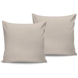  De Cream Cream Satin Pillowcase Set (2 Pieces) (FR) | ePonuda.com