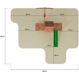  Drveno dječje igralište Carol 3 | Shoptok.si