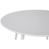Venture Home Plaza okrugli blagovaonski stol ⌀100 cm, bijeli | shoptok.hr