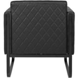 MID.YOU Fotelj Aruba Black, Črna | Shoptok.si