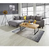 Mömax sedežna garnitura mendoza, siva, ležišče, predal | Shoptok.si