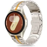 stainless line samsung galaxy watch 4 / 5 / 5 pro / 6 / 7 / fe titanium/orange, (21974445)
