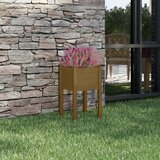  Vrtna sadilica smeđa boja meda 40x40x70 cm od masivne borovine | shoptok.hr