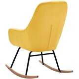  Stolica za ljuljanje od tkanine boja senfa | shoptok.hr