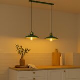  Brilagi - LED Luster na sajli FLAMENGO 2xE27/60W/230V zelena | Eponuda.com
