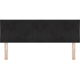  Uzglavlje Crna 144 cm Baršun | shoptok.hr