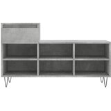  za cipele boja betona 102x36x60 cm konstruirano drvo | shoptok.hr