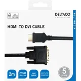 Kabel HDMI to DVI ,1080p, DVI-D Single Link, 2m, CRNI