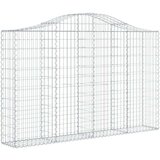 Gabionska košara s lukom 200x30x120/140 cm pocinčano željezo | shoptok.hr
