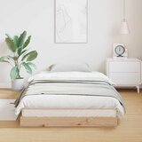  Krevet s daskama Prirodna 80 x 220 cm Čvrsto borovo drvo | shoptok.hr